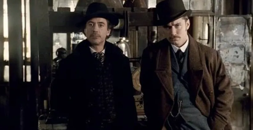 رابرت داونی جونیور در فیلم شرلوک هولمز