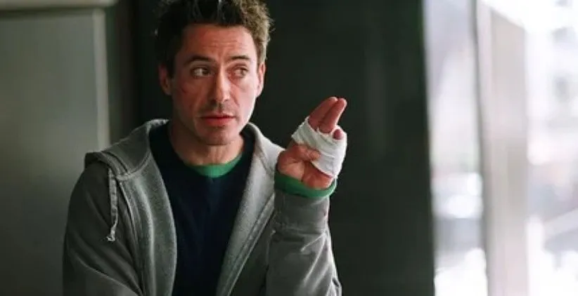 رابرت داونی جونیور در فیلم بوس بوس بنگ بنگ