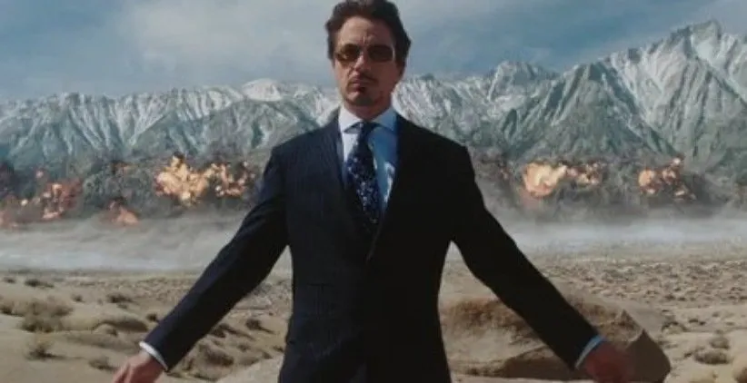 رابرت داونی جونیور در مرد آهنی