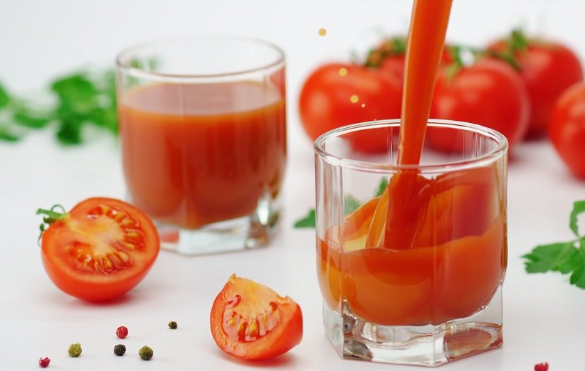 آب گوجه‌فرنگی و کاهش وزن