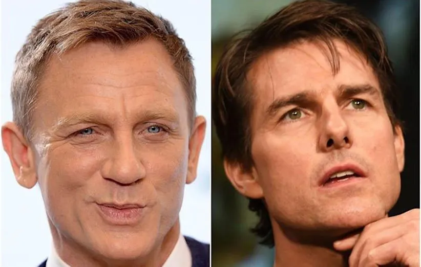 دنیل کریگ و تام کروز