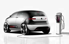 طرحی گرافیکی و تجسمی از خودروی اپل