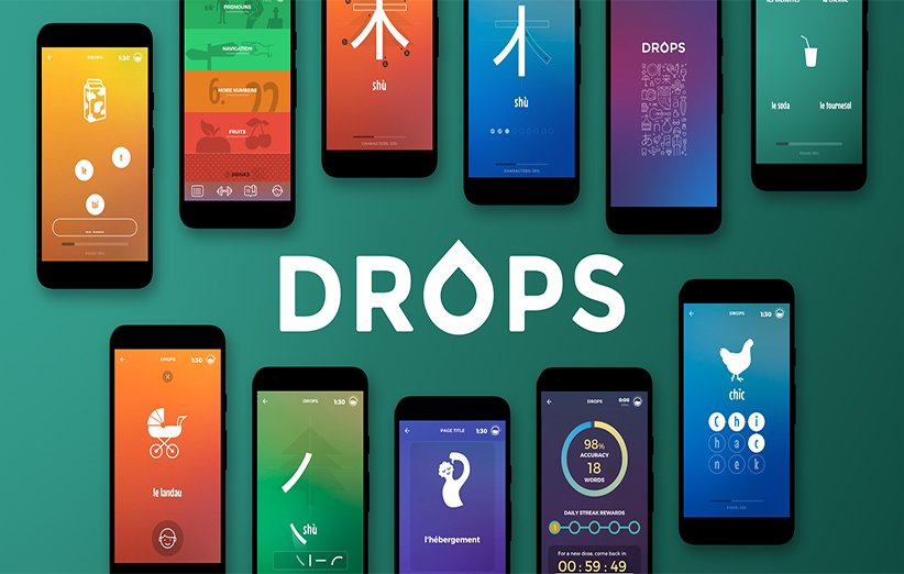 اپلیکیشن Drops