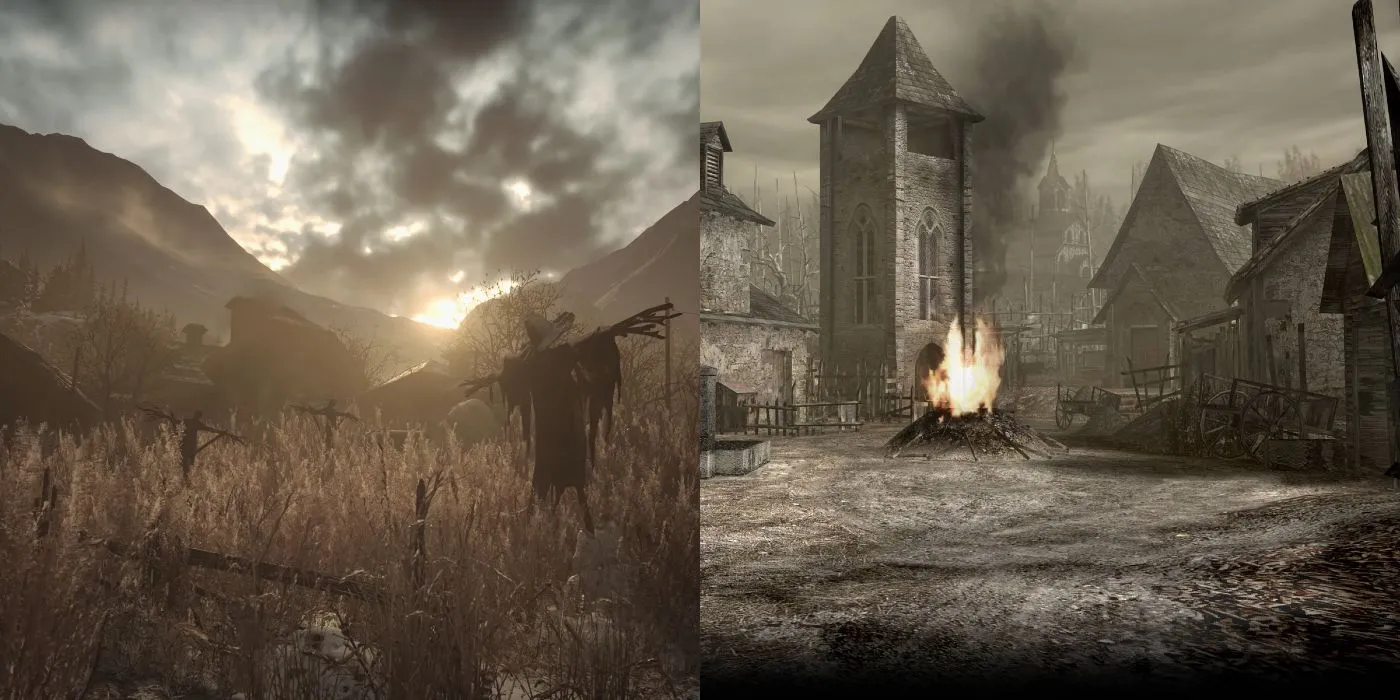 re4 vs re village
