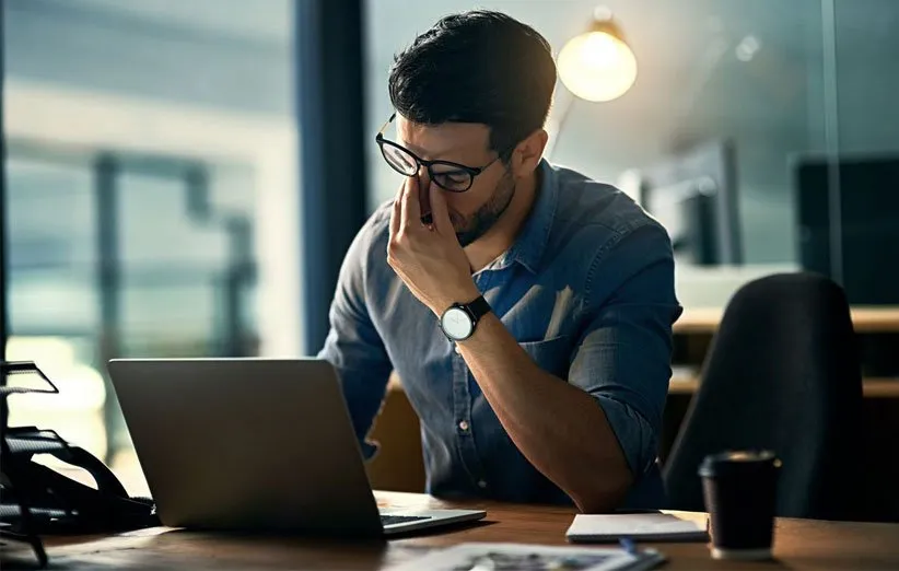 خستگی بعد از کار