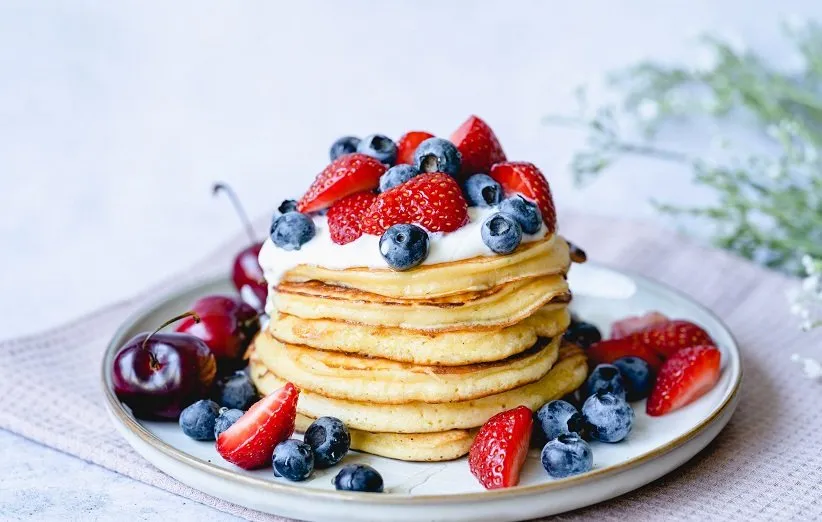 پنکیک آرد نخودچی