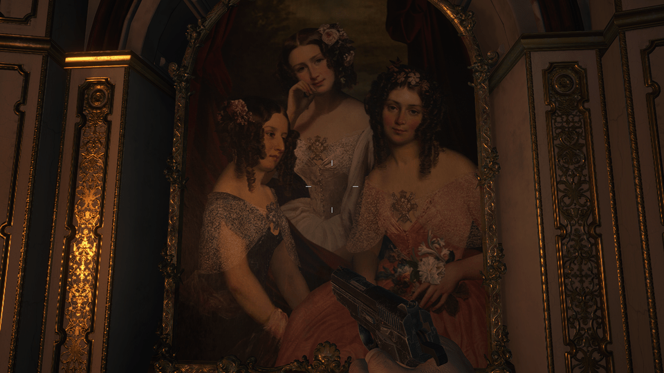 نقاشی سه دختر دیمیترسک