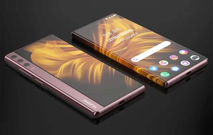 هواوی گوشی رول‌شونده