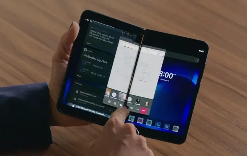 رونمایی سرفیس مایکروسافت - سرفیس Duo 2