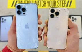 تست سقوط آیفون 13 پرو مکس