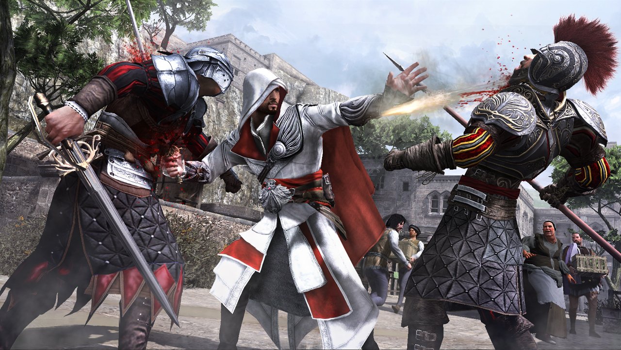 تصویری از assassins creed brotherhood یکی از شماره‌های اصلی بازی‌های اساسینز کرید