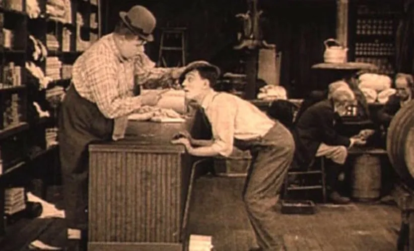 باستر کیتون در شاگرد قصاب