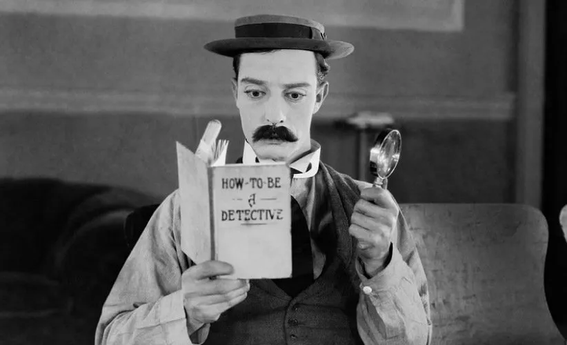 باستر کیتون در فیلم شرلوک جونیور