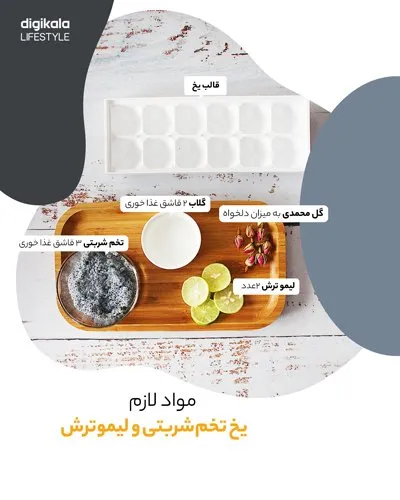 طرز تهیه یخ میوهای