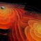 ادغام دو سیاهچاله و ایجاد امواج گرانشی