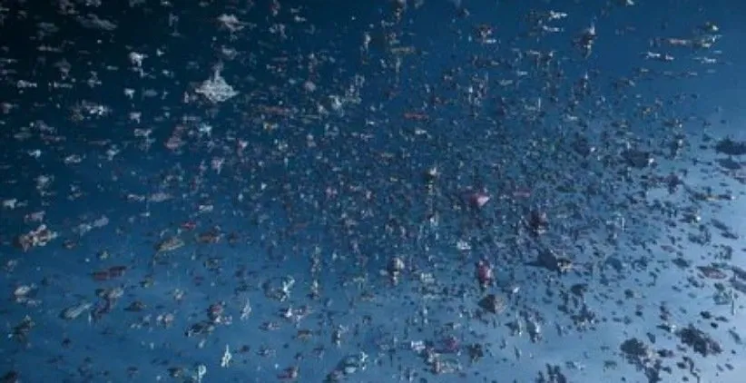 نمایی از فیلم جنگ ستارگان خیزش اسکای‌واکر