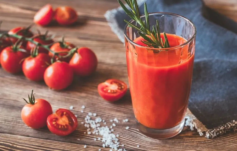 نوشیدنی لاغرکننده با گوجهفرنگی