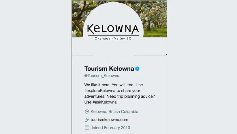 نوشتن بیوگرافی برای توییتر