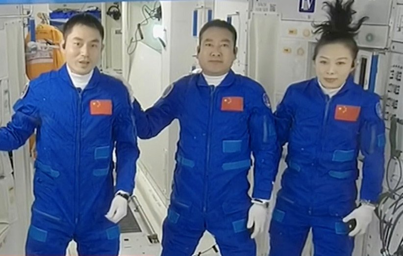 فضانوردان مأموریت شن‌ژو 13 چین