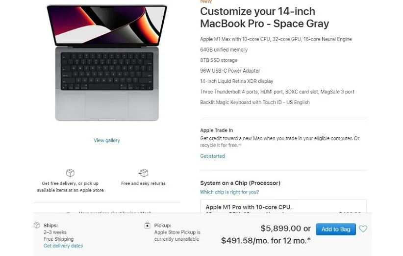 مک‌بوک پروی اپل