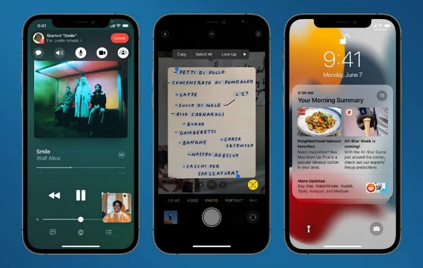 به‌روزرسانی iOS 15.1 