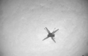 سایه‌ی بالگرد نبوغ در چهاردهمین پرواز در مریخ
