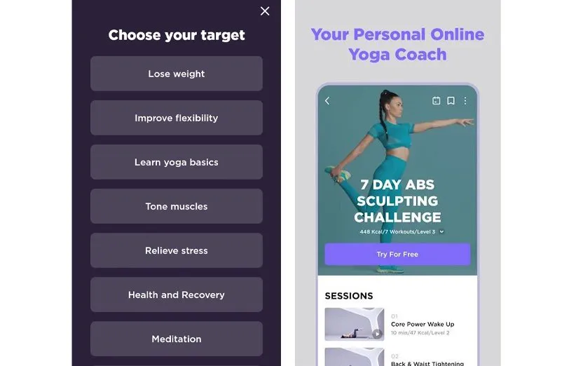 اپلیکیشن Daily Yoga