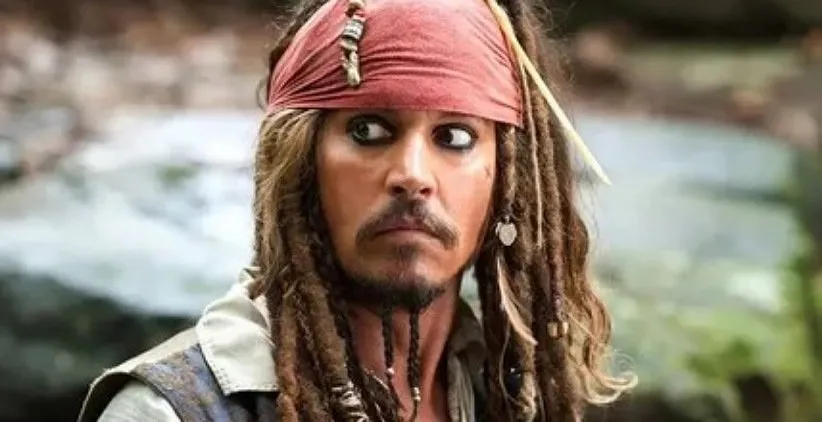 جانی دپ در دزدان دریایی کارائیب