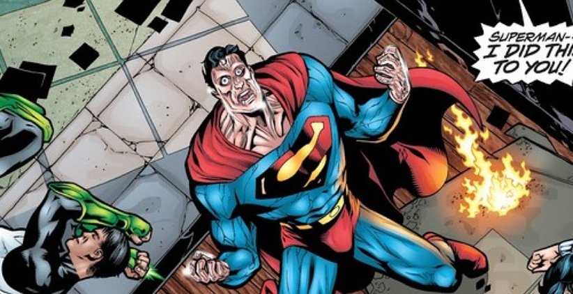 تصویری از سوپرمن در کمیک بوک