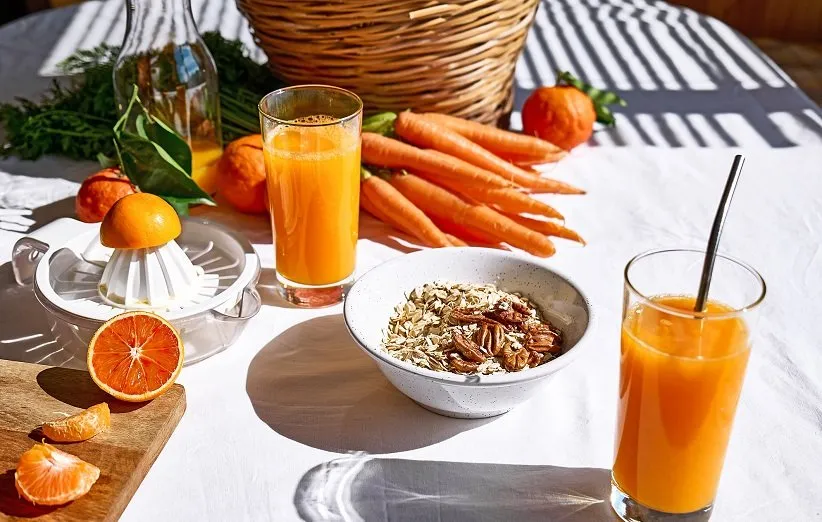 خواص آب هویج برای تخمدان