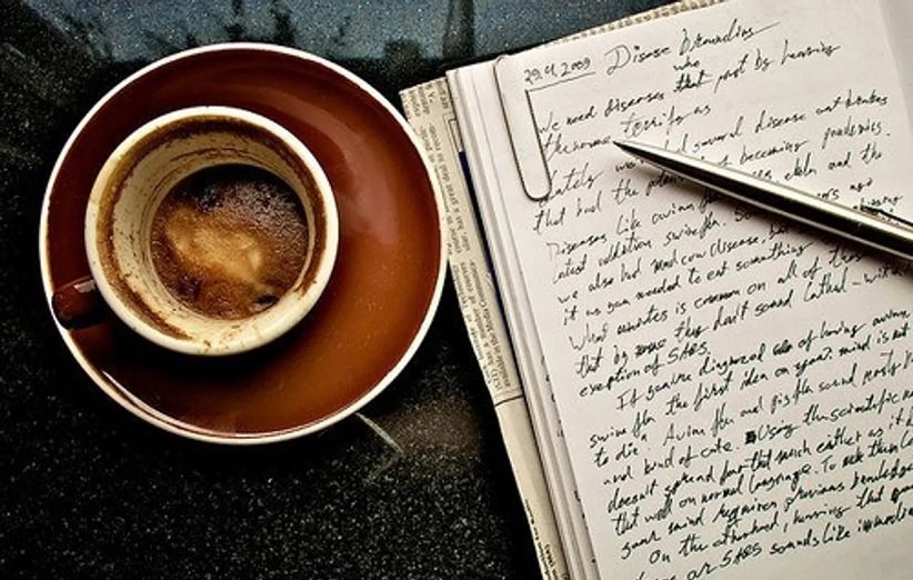 اعتیاد به قهوه و نویسندگی