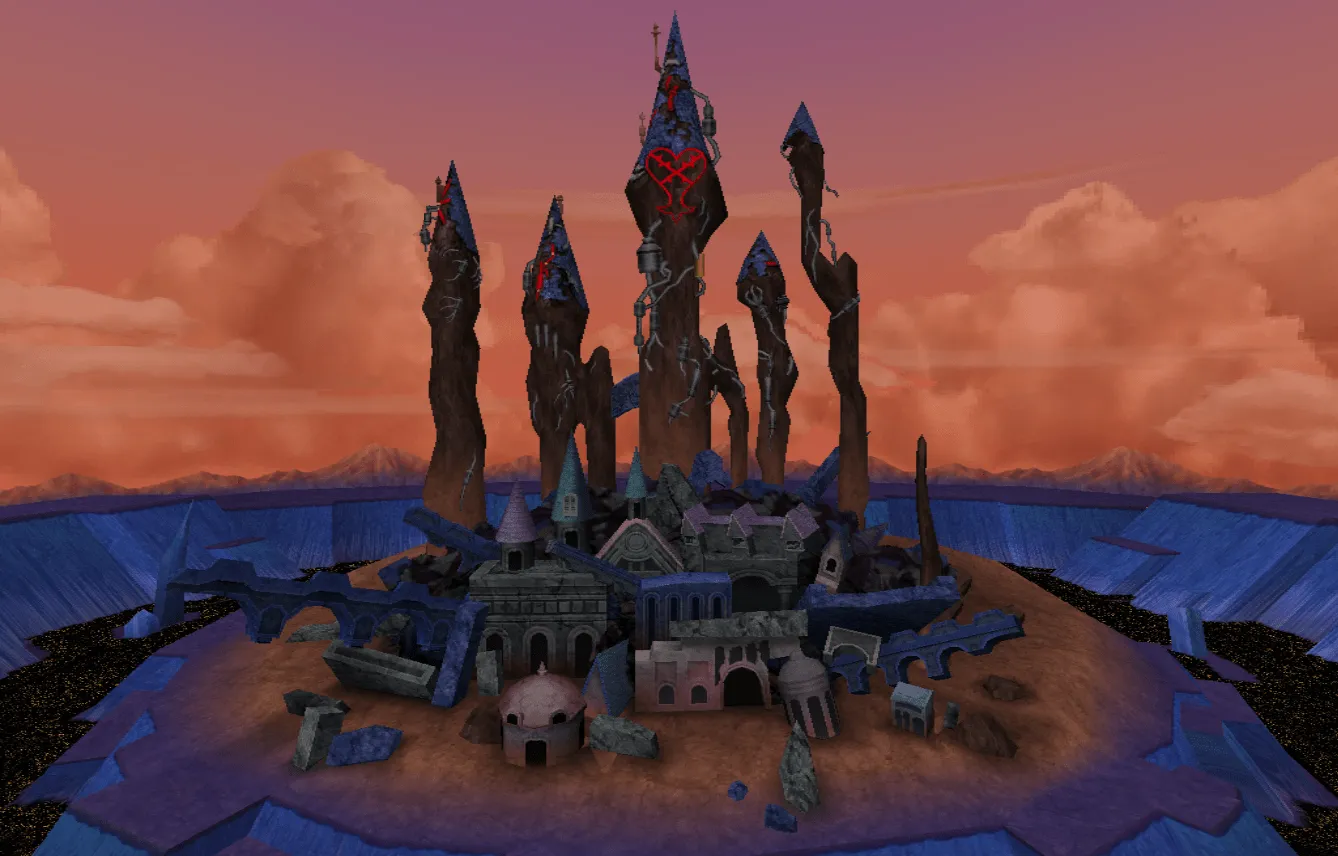 ارگ تهی/باغ های فروزان کینگدم هارتس