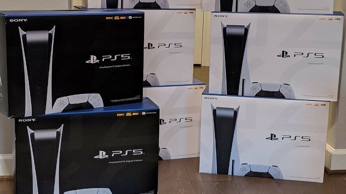 PS5 Boxes