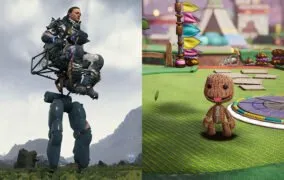 death stranding sackboy