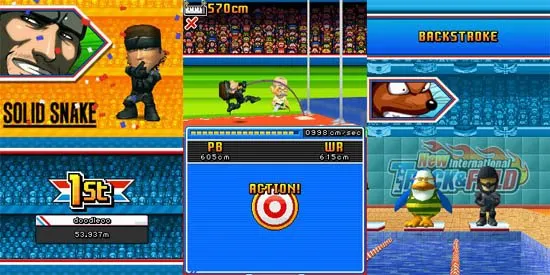 سالید اسنیک در New International Track & Field