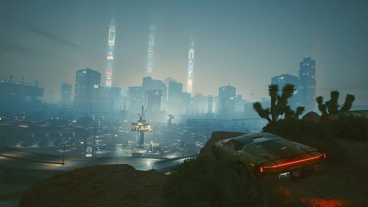 نایت سیتی در سایبرپانک ۲۰۷۷