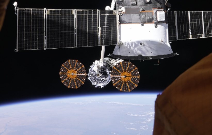 جدایش فضاپیمای باری سیگنوس از ایستگاه فضایی بین‌لمللی