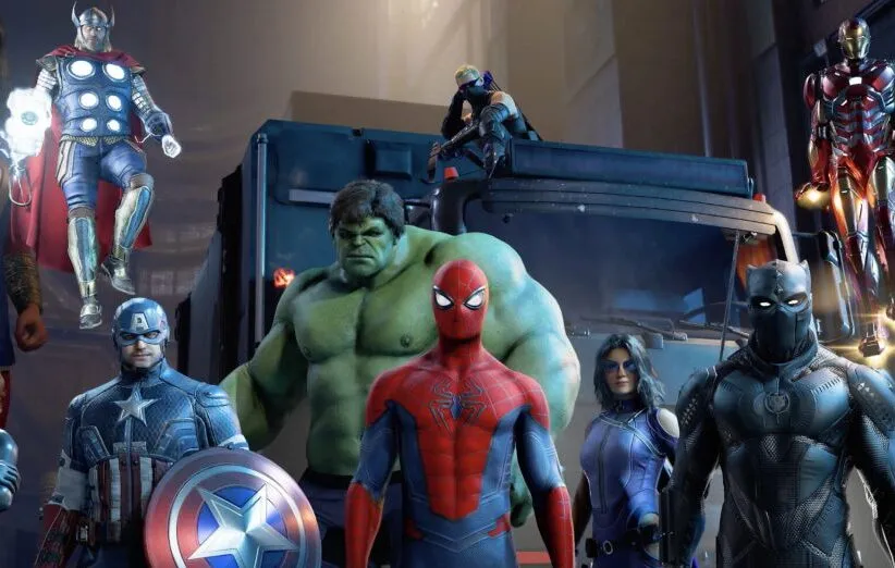 اسپایدرمن در بازی اونجرز