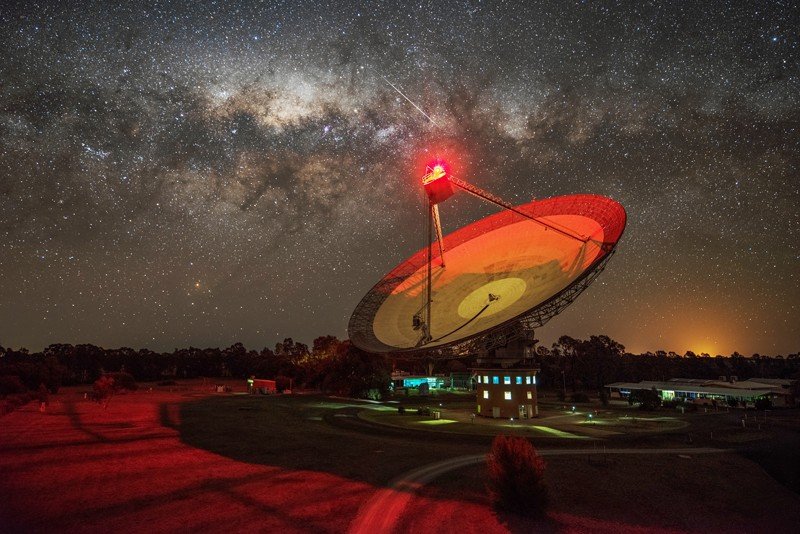 تلسکوپ رادیویی پارکز موریانگ، از تجهیزات مورد استفاده برای یافتن هوش فرازمینی (پروژه‌ی ستی)