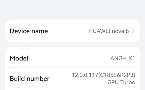 هواوی نوا 8