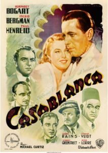 پوستر فیلم کازابلانکا 1942