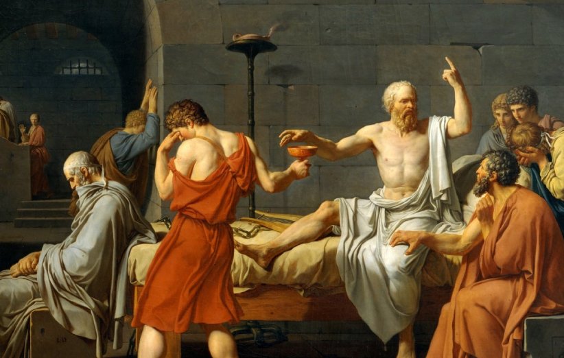 death of socrates 1 - آیا ماتریکس داستان زندگی سقراط را بازگو می‌کند؟ (تحلیل فلسفی فیلم ماتریکس)