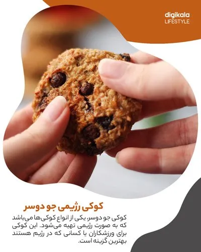 طرز تهیه کوکی رژیمی