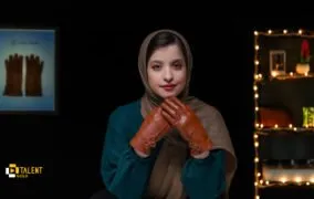 دستکش زنانه‌ی چرم لانکا