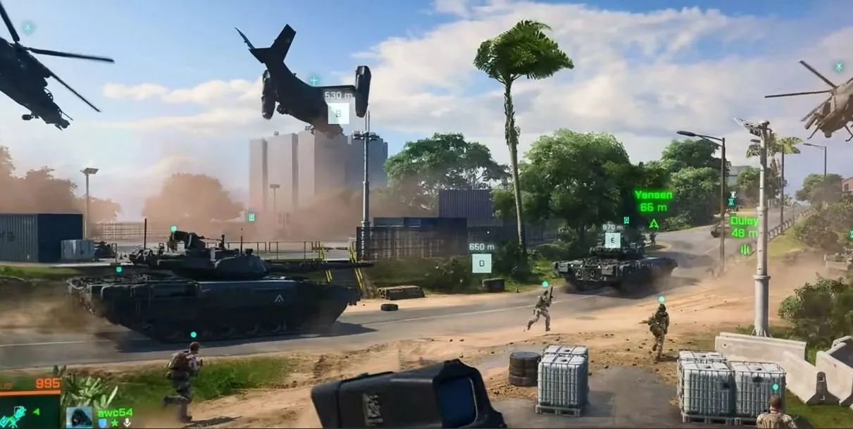 گیمپلی بتلفیلد 2042