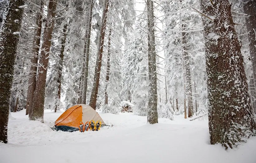 کمپینگ در هوای سرد