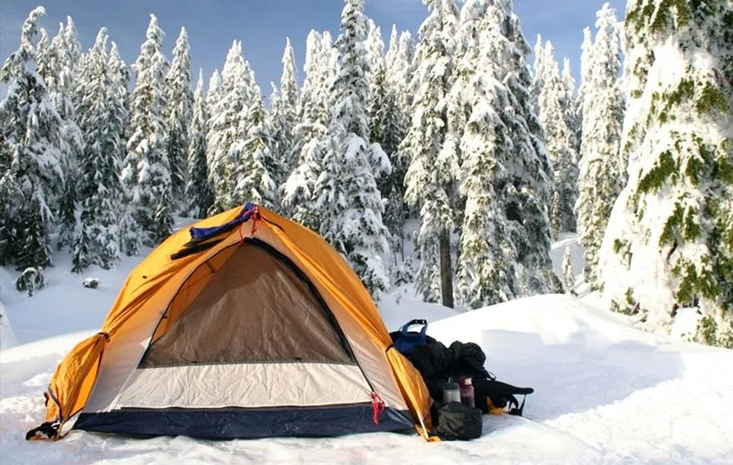 کمپینگ در هوای سرد