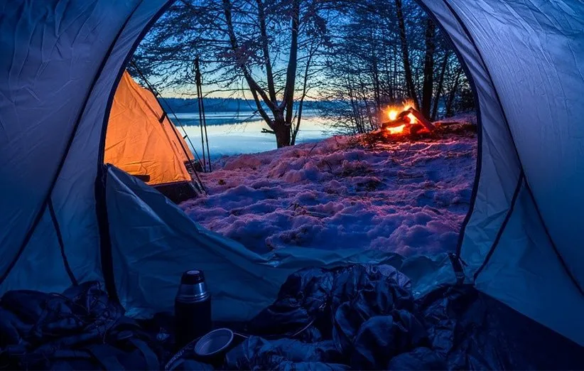 کمپینگ در هوای سرد
