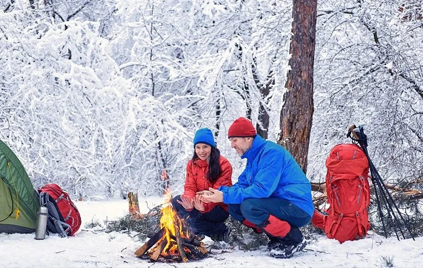 کمپینگ در هوای سرد