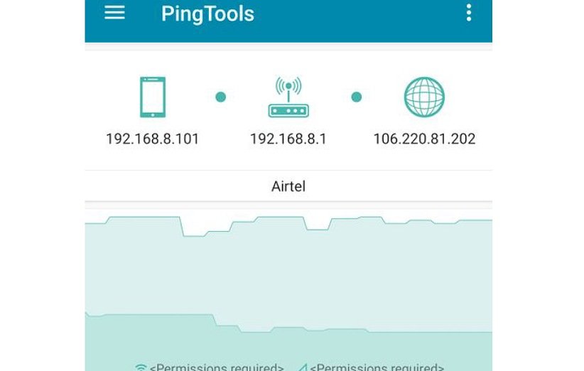 اپلیکیشن PingTools Network Utilities